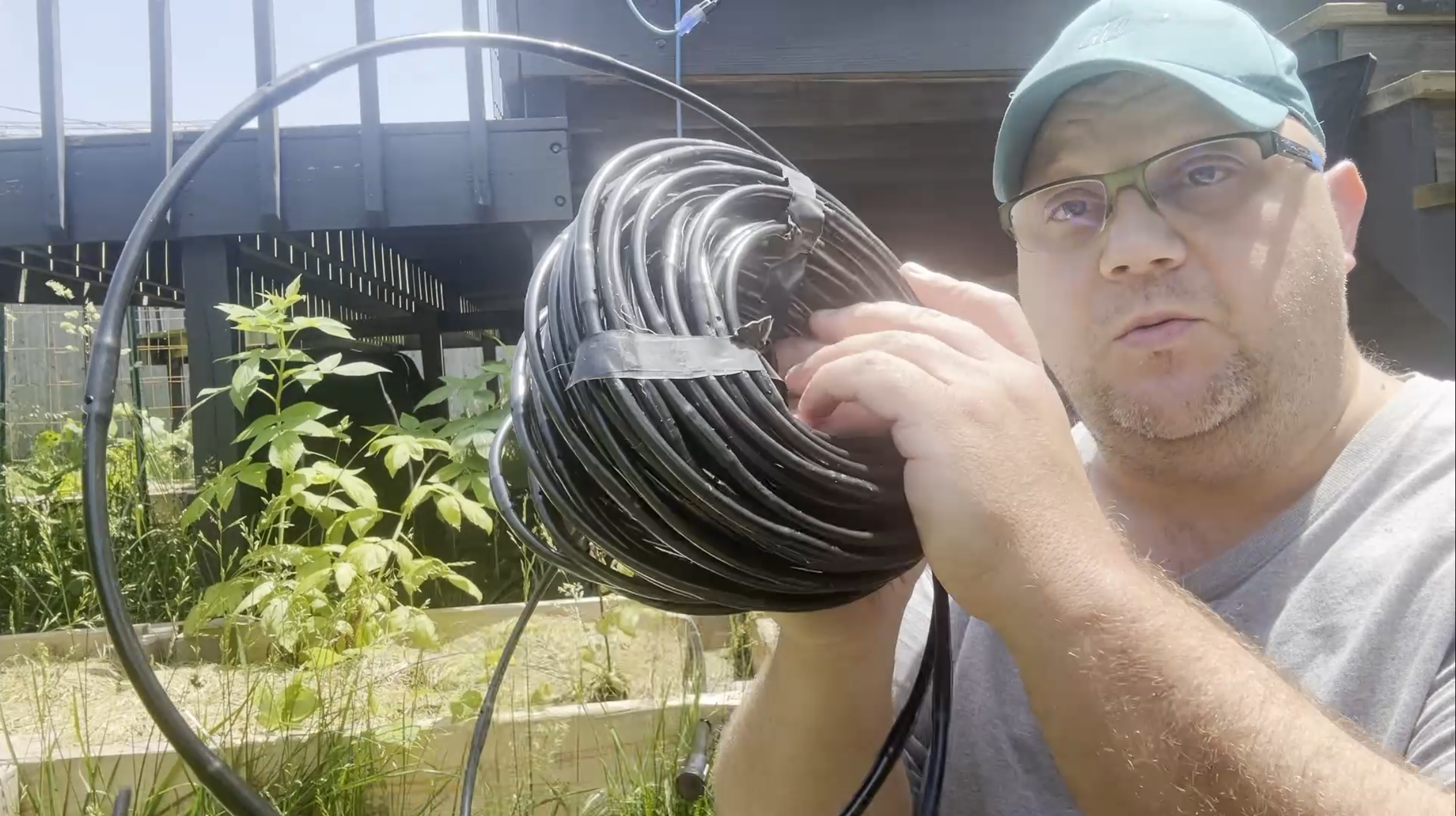 Building an Arbor and Adding Irrigation